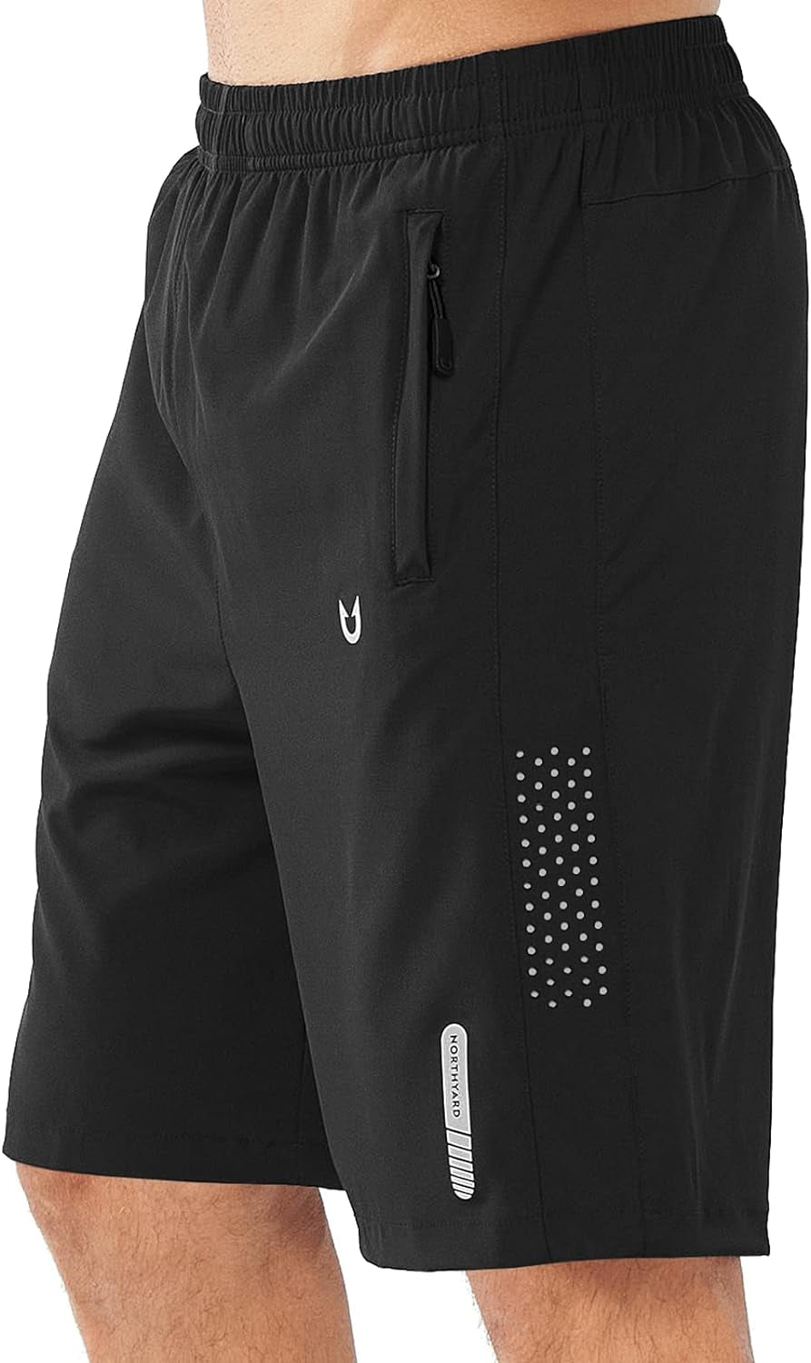 NORTHYARD Men'S Athletic Running Shorts Quick Dry Workout Shorts 7"/ 5"/ 9" Lightweight Sports Gym Basketball Tennis Hiking