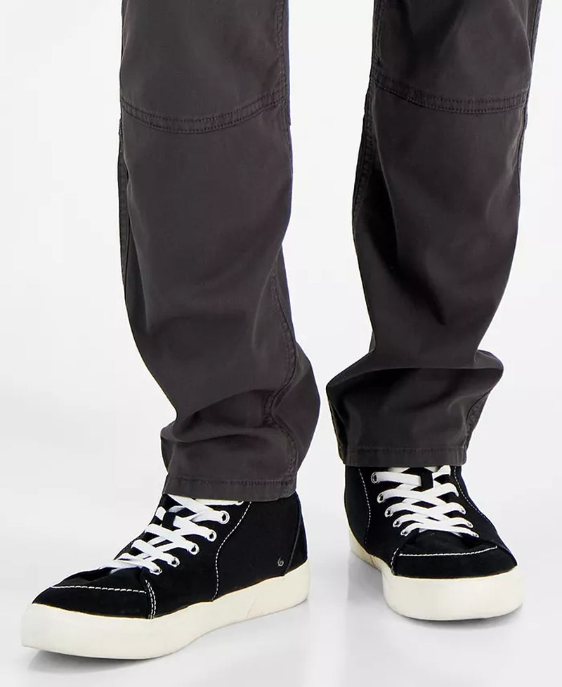Men'S Garment-Dyed Straight-Fit Morrison Tapered Cargo Pants, Created for Macy'S