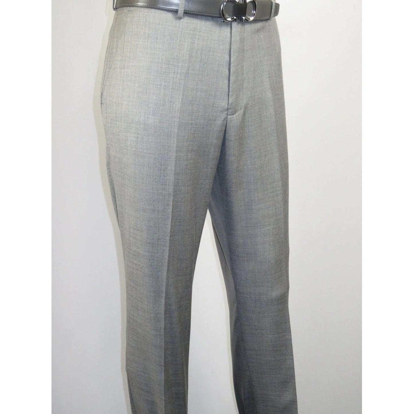 Mens Three Piece Suit Vested Soft Fabric with Sheen M3090 Stone Gray 3Pc