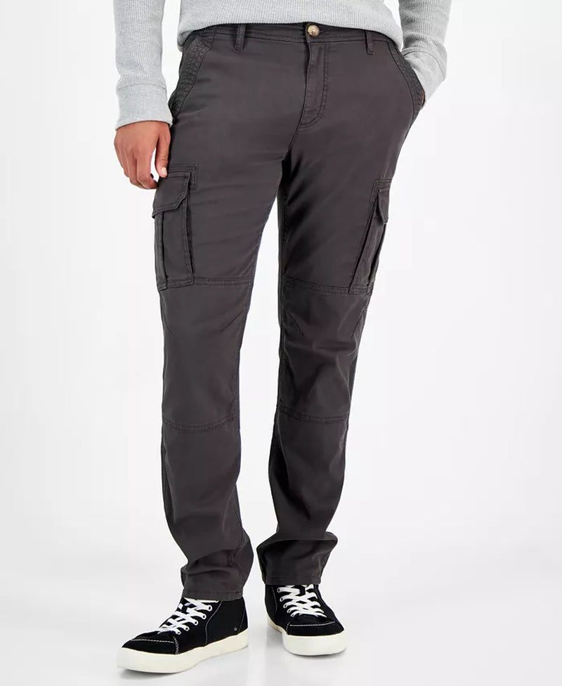 Men'S Garment-Dyed Straight-Fit Morrison Tapered Cargo Pants, Created for Macy'S