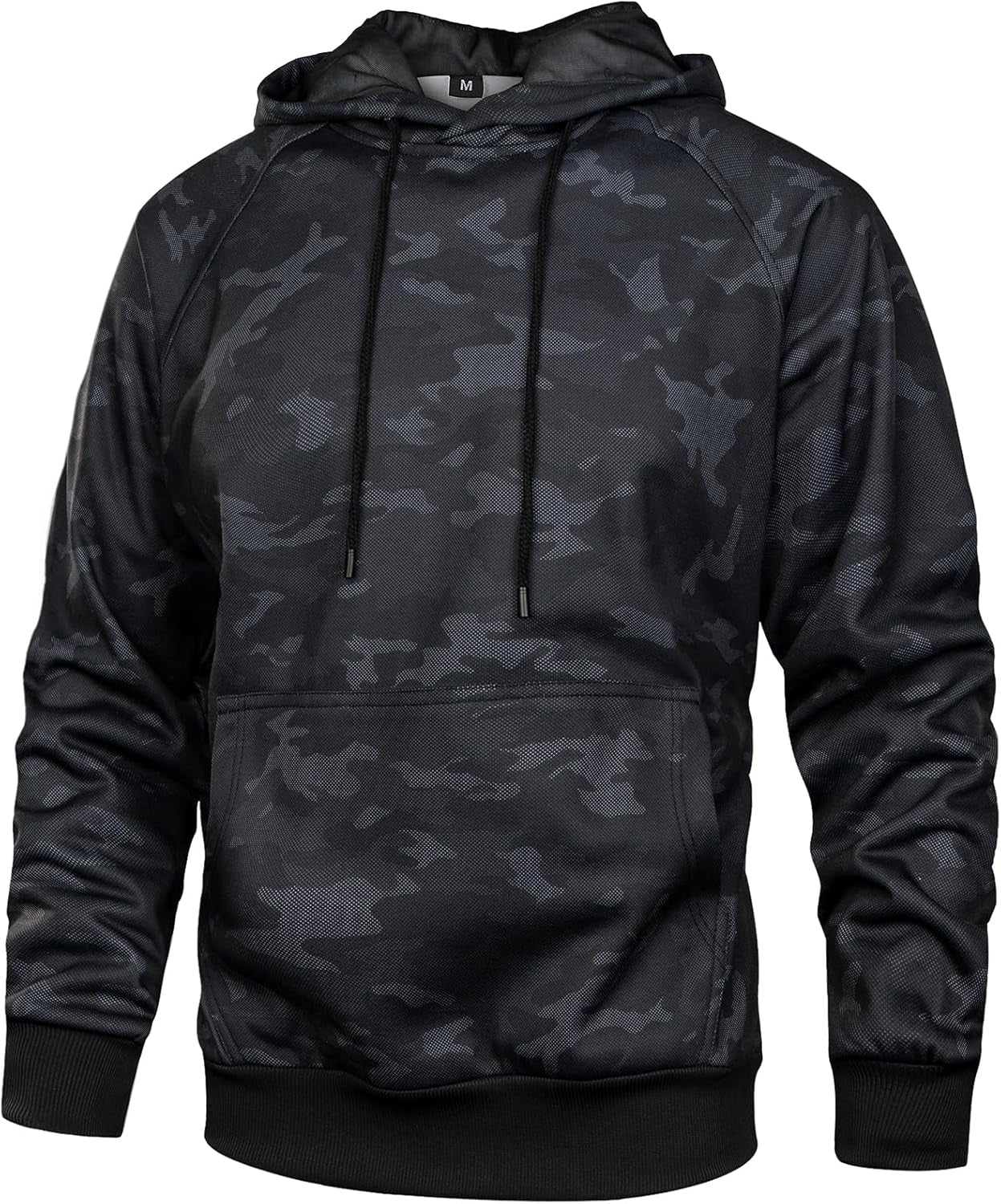 MANLUODANNI Mens Hooded Sweatshirt Casual Long Sleeve Drawstring Print Pullover Hoodies