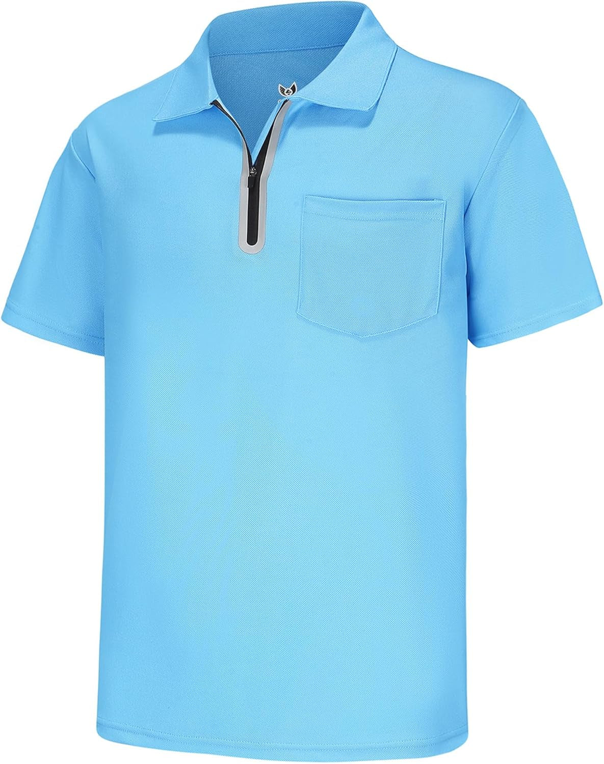 MOHEEN Men'S Moisture Wicking Short Sleeve Polo Shirts UPF 50+ Lightweight Performance Golf Shirts M-6XL