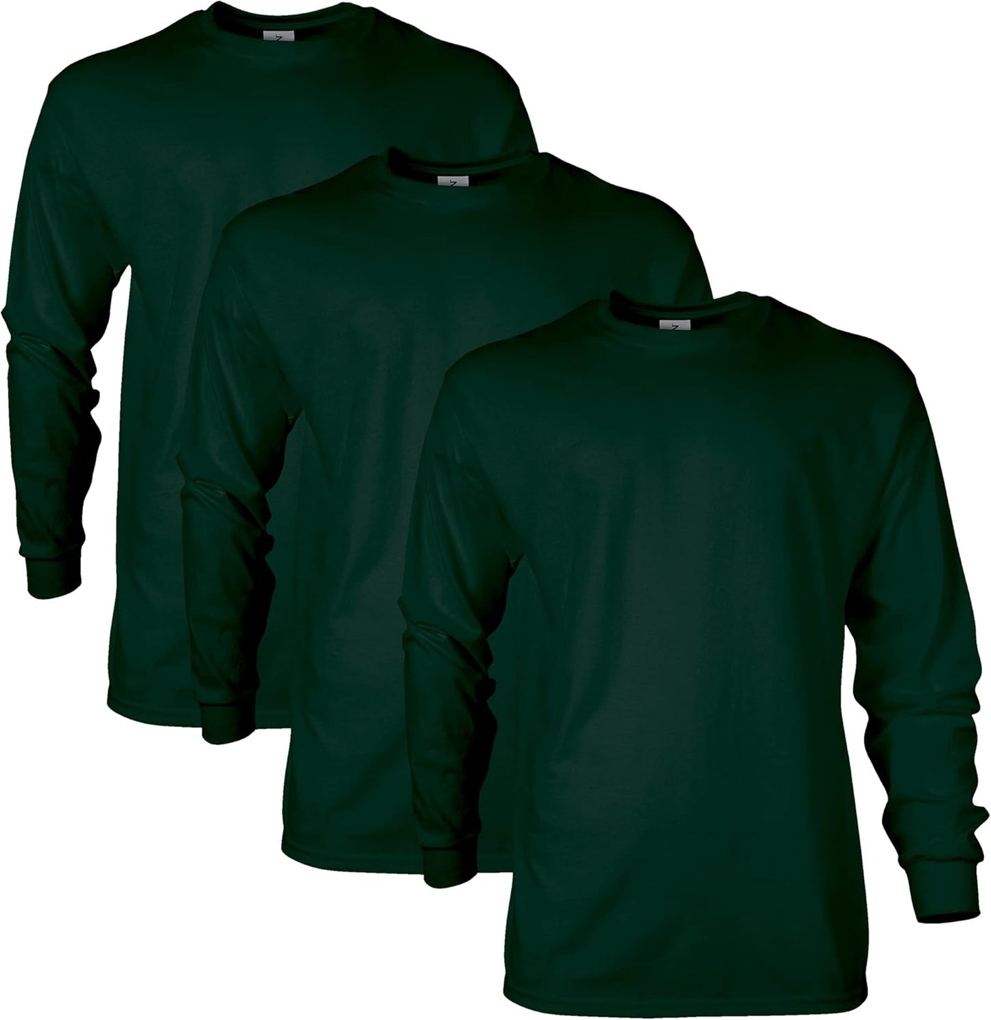 Gildan Adult Ultra Cotton Long Sleeve T-Shirt, Style G2400, Multipack