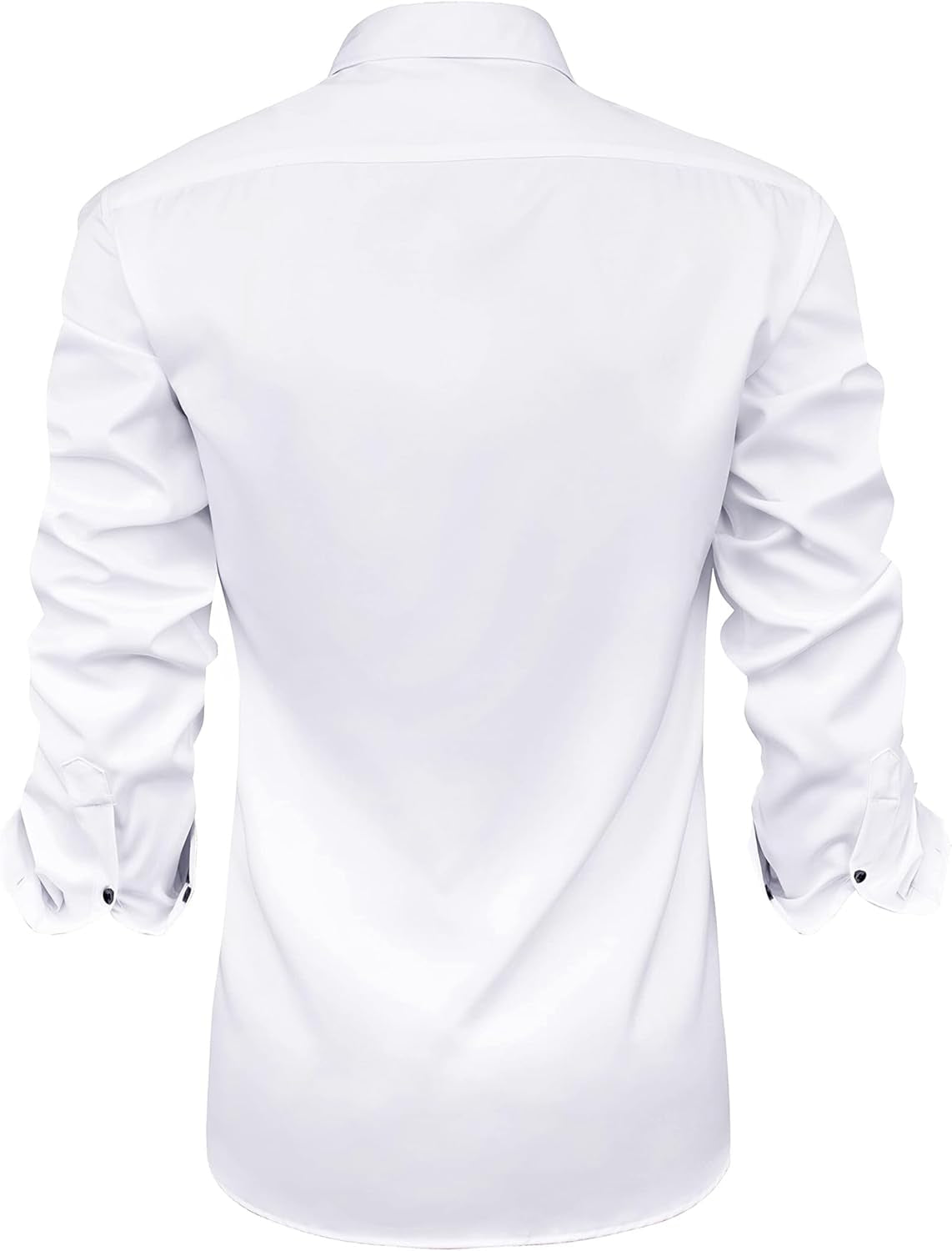 Alimens & Gentle Men'S Dress Shirts Long Sleeve Wrinkle-Free Business Casual Button down Shirt