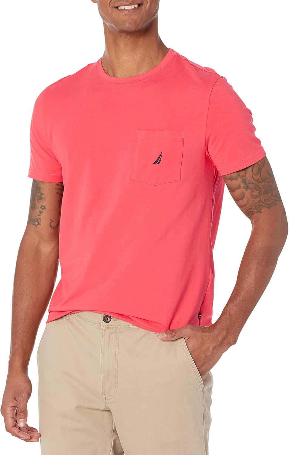Nautica Men'S Classic Fit Pocket T-Shirt