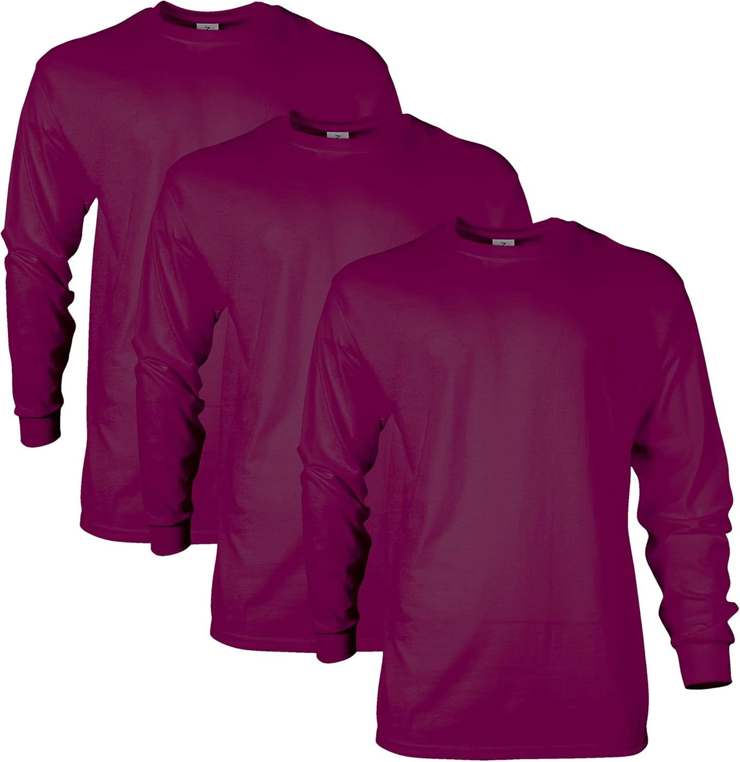 Gildan Adult Ultra Cotton Long Sleeve T-Shirt, Style G2400, Multipack