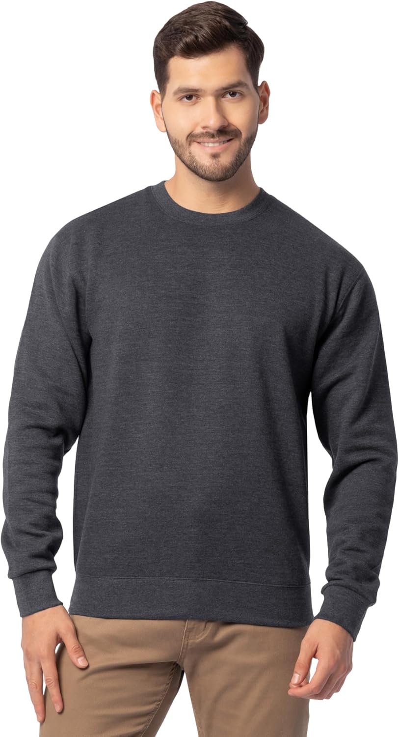 Fruit of the Loom Men'S Moisture Wicking Eversoft Fleece Sweatshirt