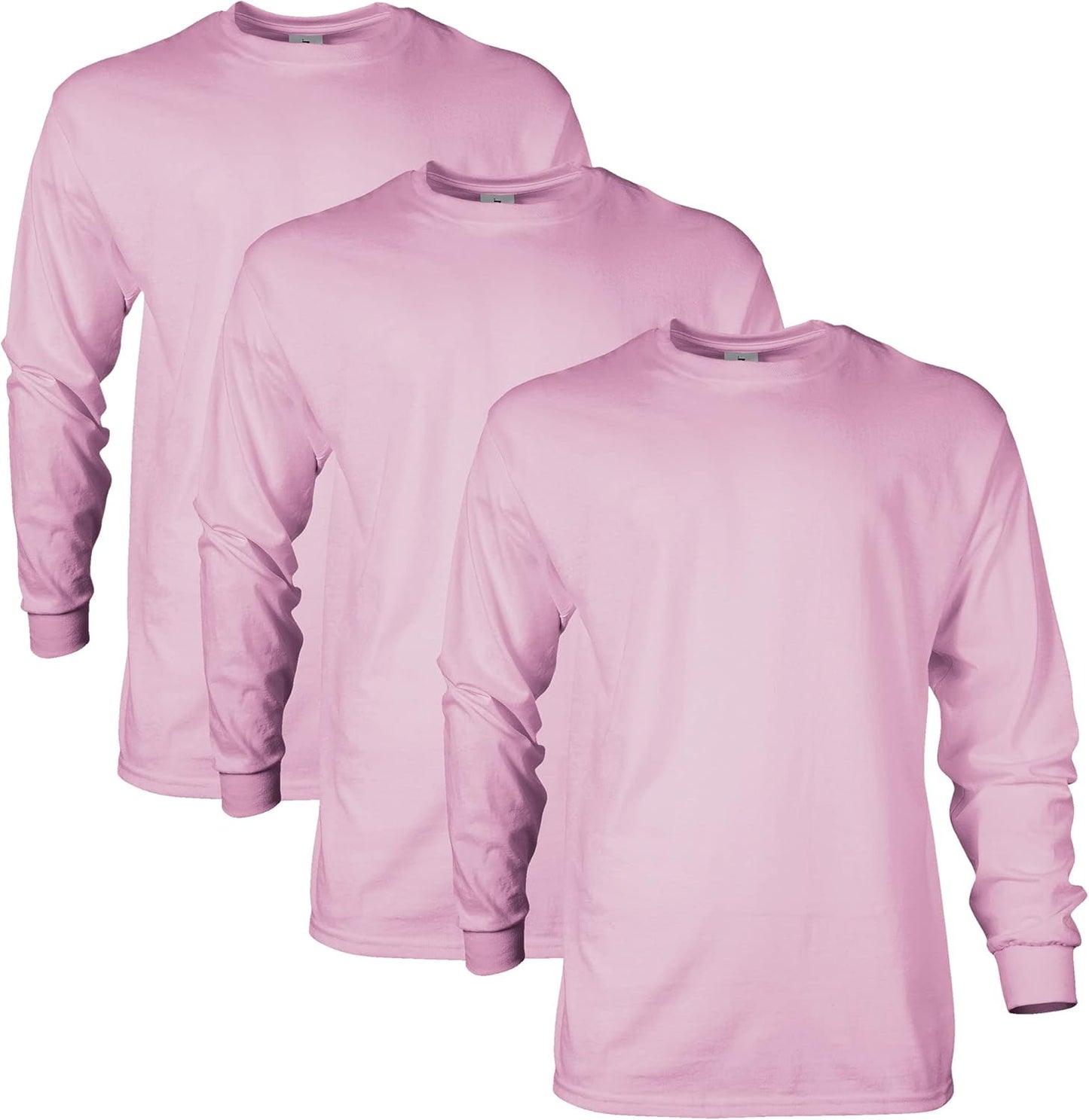 Gildan Adult Ultra Cotton Long Sleeve T-Shirt, Style G2400, Multipack
