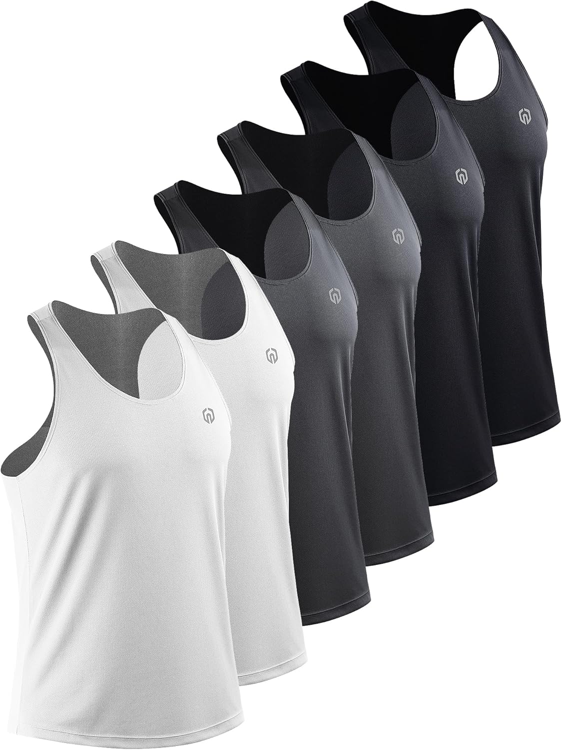 NELEUS Men'S Workout Running Tank Top Sleeveless Gym Athletic Shirts