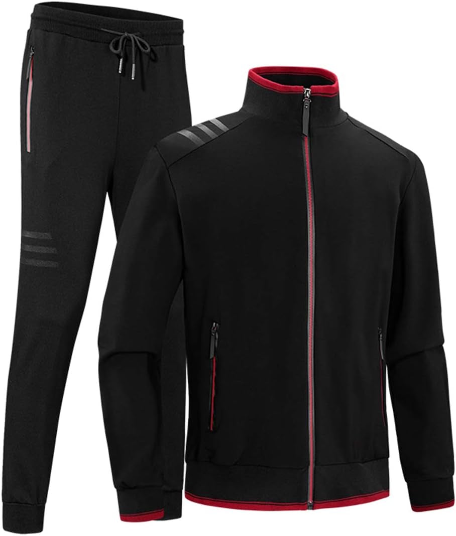 PRIJOUHE Men'S Tracksuit Hooded Fitness Sport Suits Gym Hoodie 2 Piece Hoodies Joggers Sweatpants Sets Gym Jogging Tracksuits