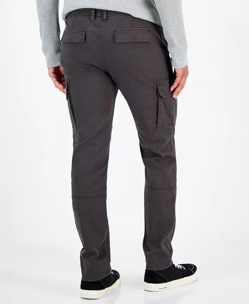 Men'S Garment-Dyed Straight-Fit Morrison Tapered Cargo Pants, Created for Macy'S