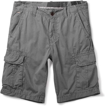 OCHENTA Men'S Lightweight Cargo Shorts with Pockets Cotton Shorts for Men Casual (No Belt)