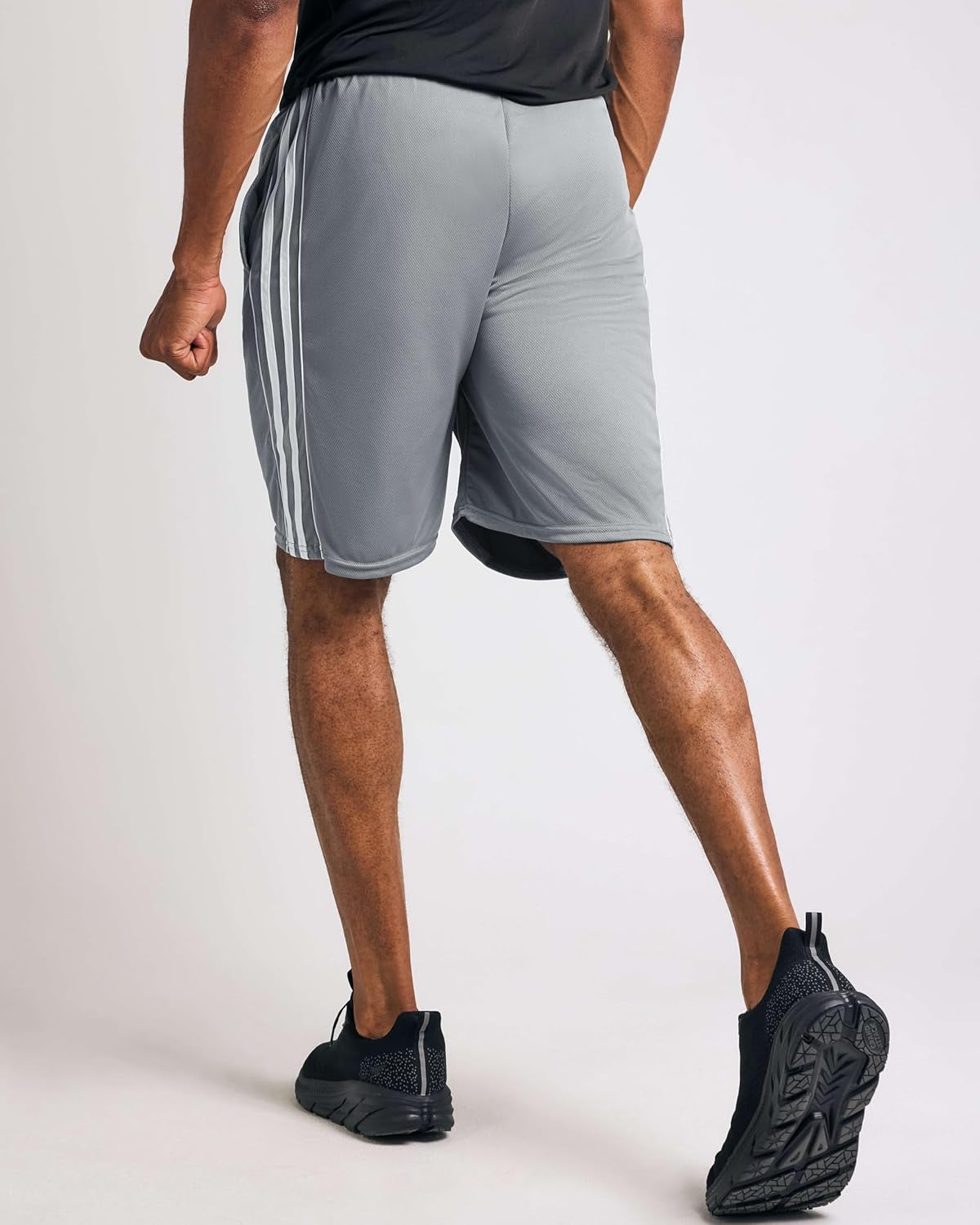 Real Essentials: Men’S 5 Pack 9" Mesh Shorts – Athletic Gym, Workout, Basketball, Running, Casual Lounge Activewear Pockets