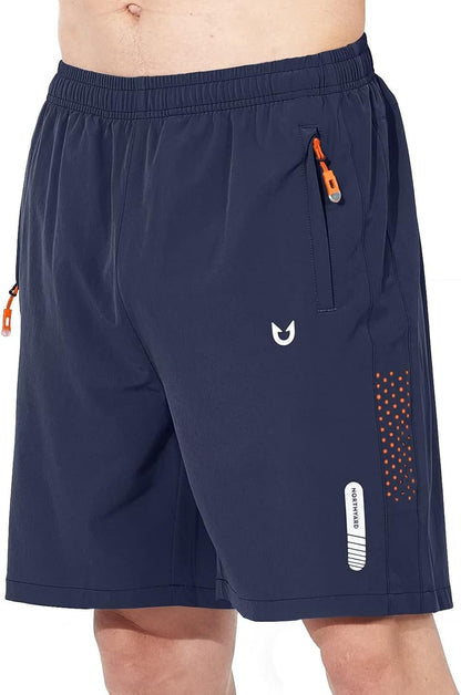 NORTHYARD Men'S Athletic Running Shorts Quick Dry Workout Shorts 7"/ 5"/ 9" Lightweight Sports Gym Basketball Tennis Hiking