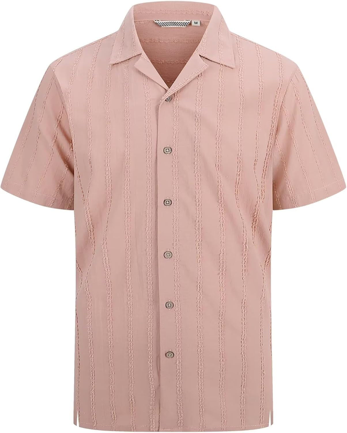 SAMERM Mens Dress Shirt Wrinkle Free Moisture Wicking 4-Way High Stretch Super Soft Casual Button down Shirts