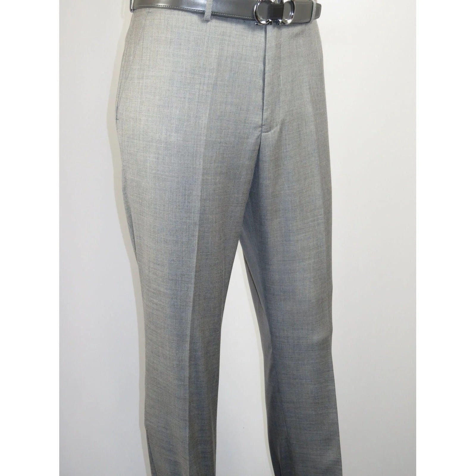 Mens Three Piece Suit Vested  Soft Fabric with Sheen M3090 Stone Gray 3Pc