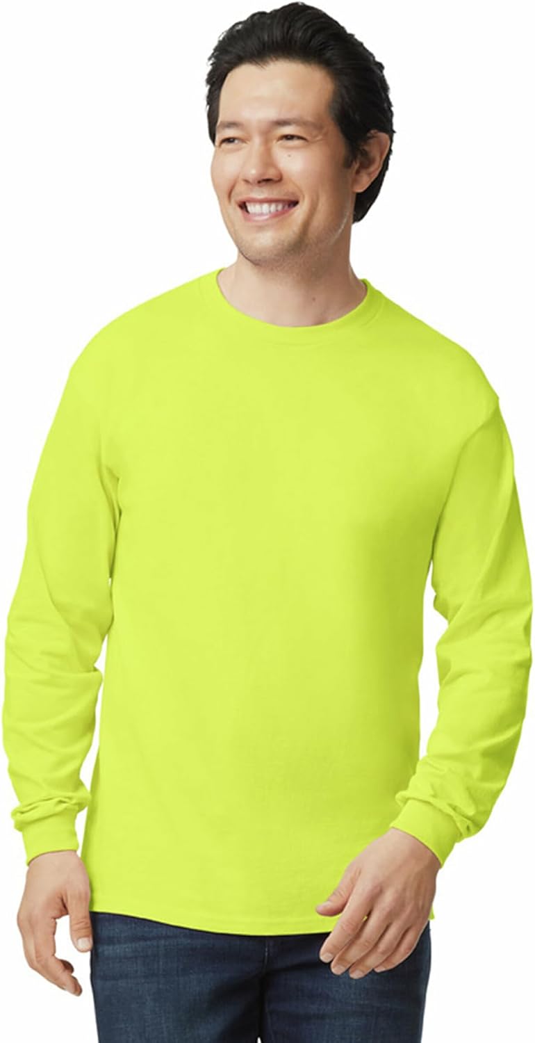 Gildan Adult Ultra Cotton Long Sleeve T-Shirt, Style G2400, Multipack