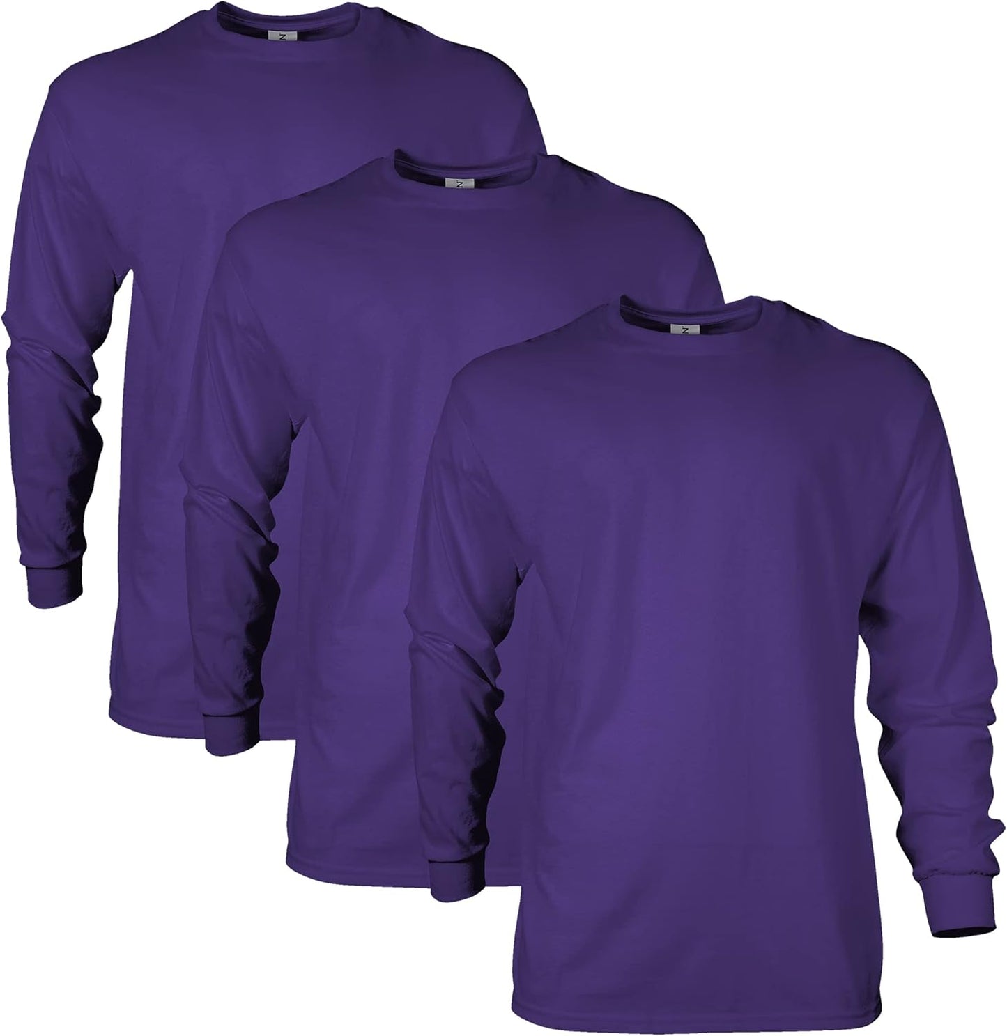 Gildan Adult Ultra Cotton Long Sleeve T-Shirt, Style G2400, Multipack