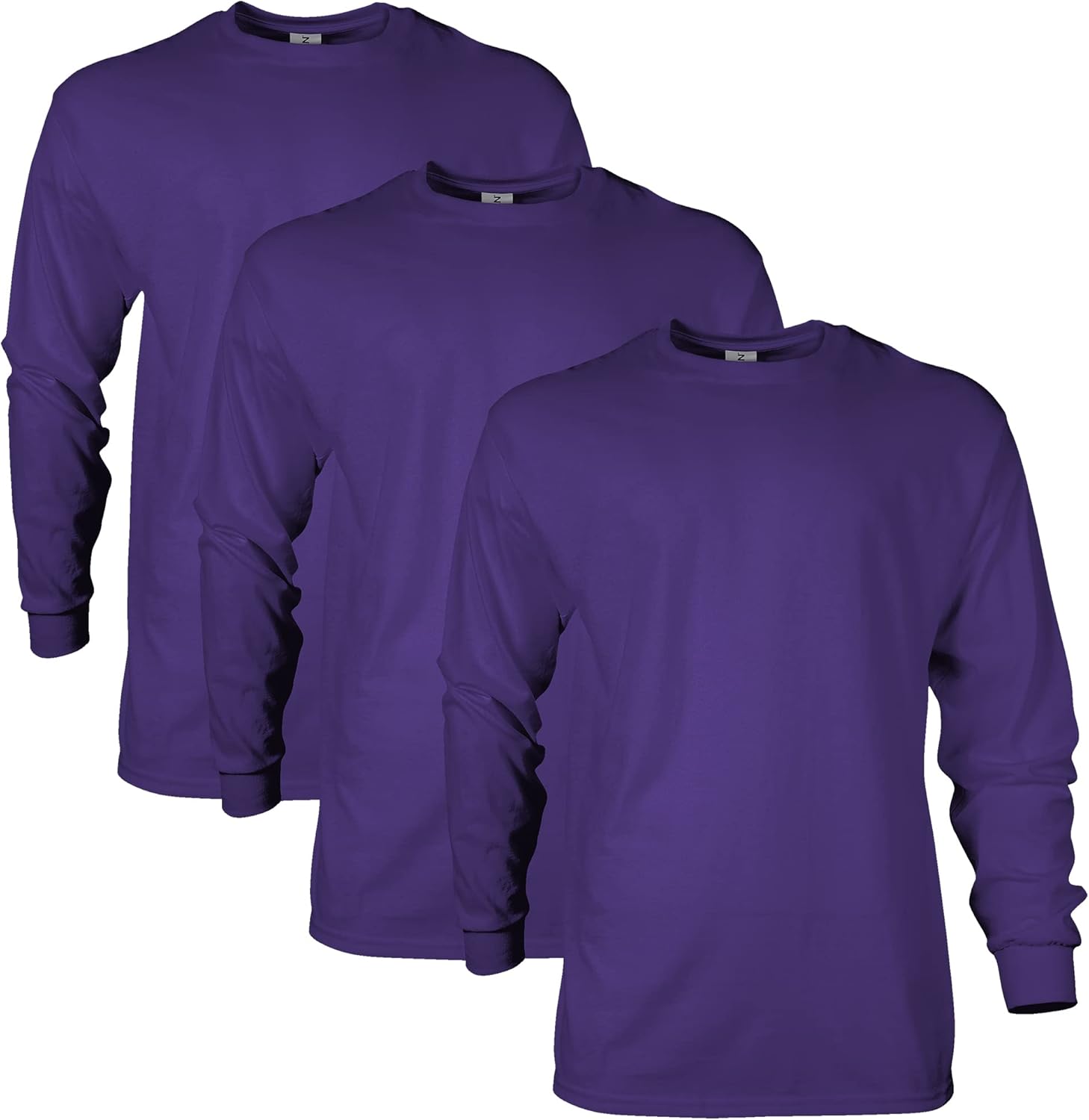 Gildan Adult Ultra Cotton Long Sleeve T-Shirt, Style G2400, Multipack