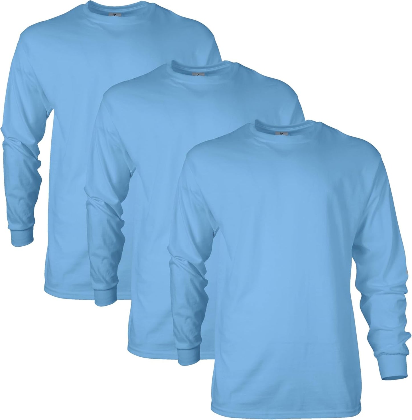 Gildan Adult Ultra Cotton Long Sleeve T-Shirt, Style G2400, Multipack