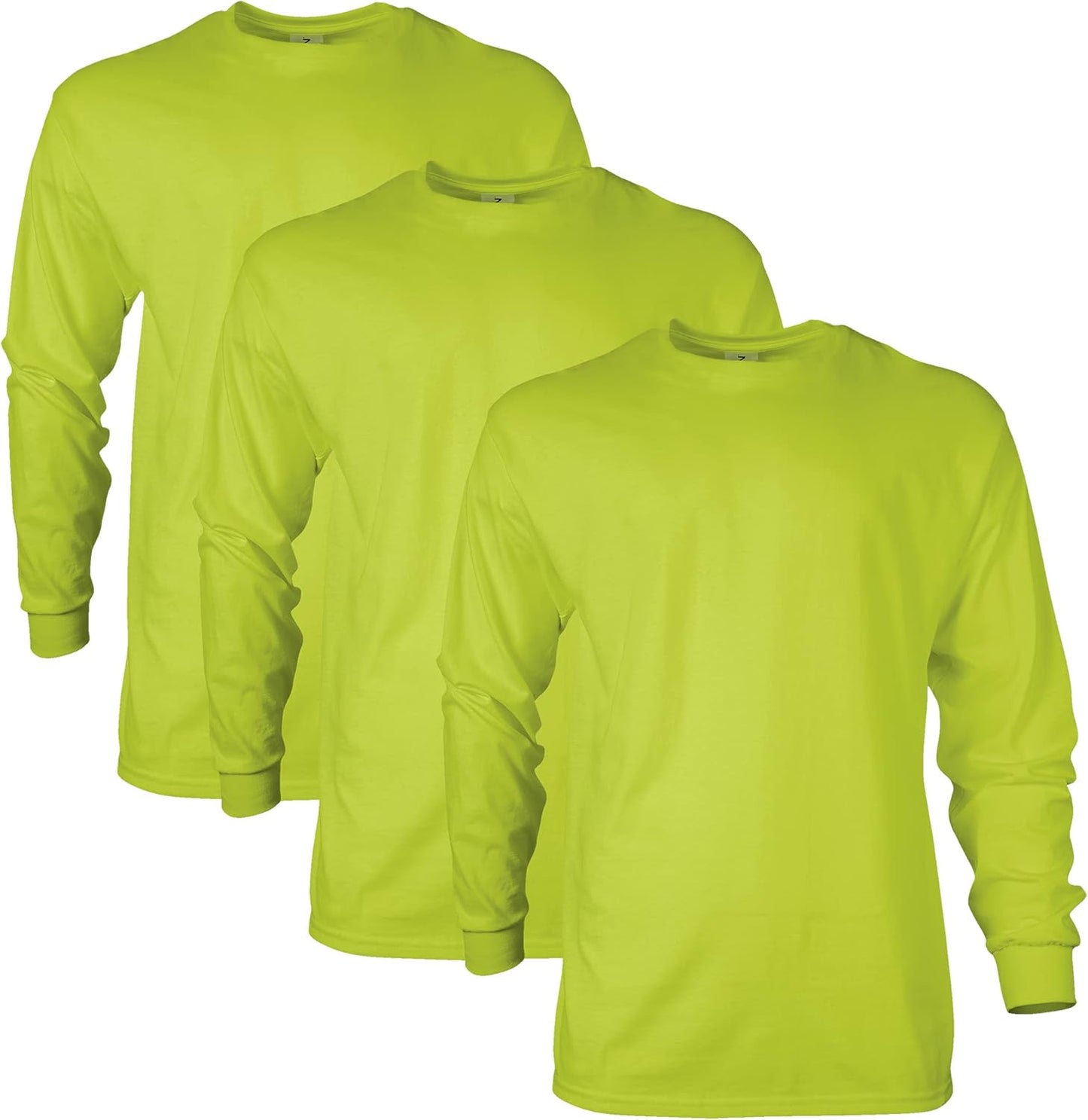 Gildan Adult Ultra Cotton Long Sleeve T-Shirt, Style G2400, Multipack