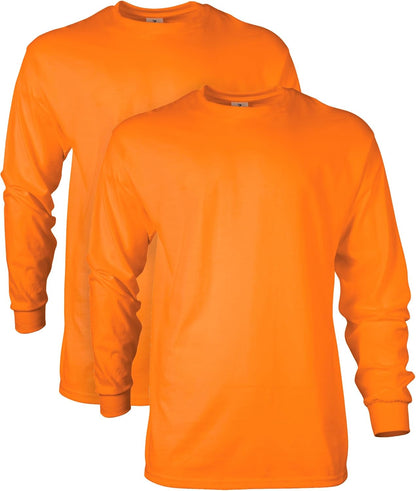 Gildan Adult Ultra Cotton Long Sleeve T-Shirt, Style G2400, Multipack