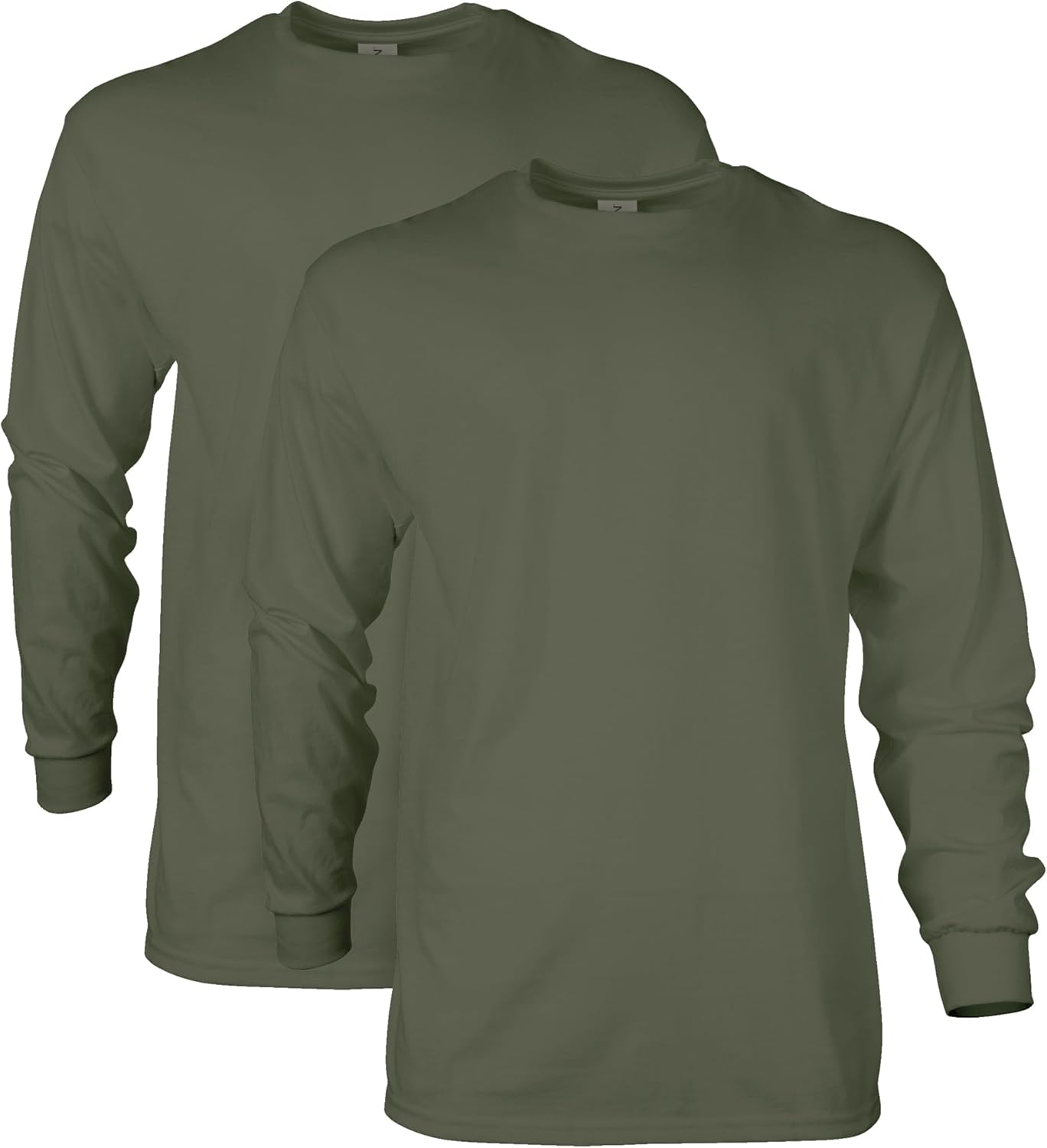 Gildan Adult Ultra Cotton Long Sleeve T-Shirt, Style G2400, Multipack