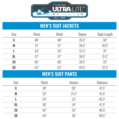 Ultra Lite Rain Suit (Men'S)