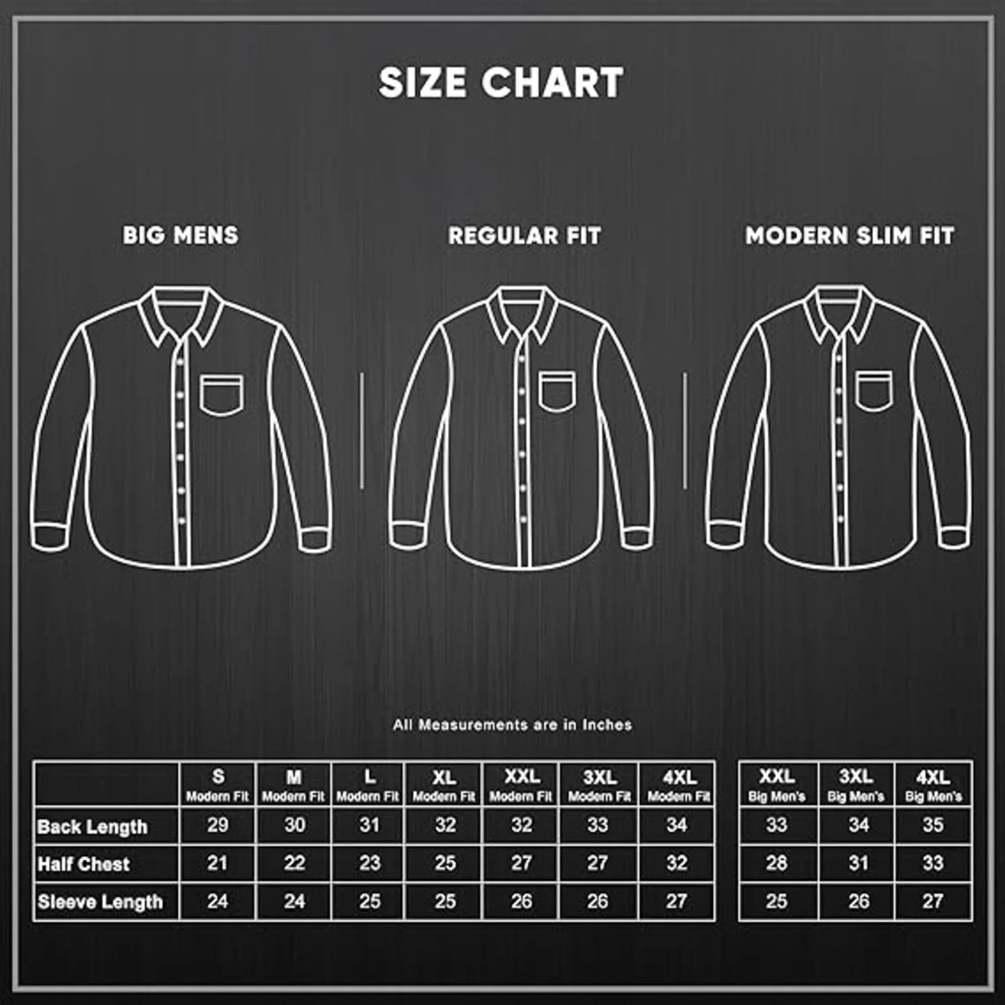 Oxford Men’S Dress Shirt, 4 Pack, Long Sleeve Button Down, Casual Fit with Big and Tall Sizes, Solid Modern Colors