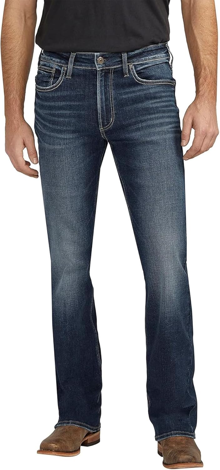 Silver Jeans Co. Men'S Zac Relaxed Fit Straight Leg Jeans