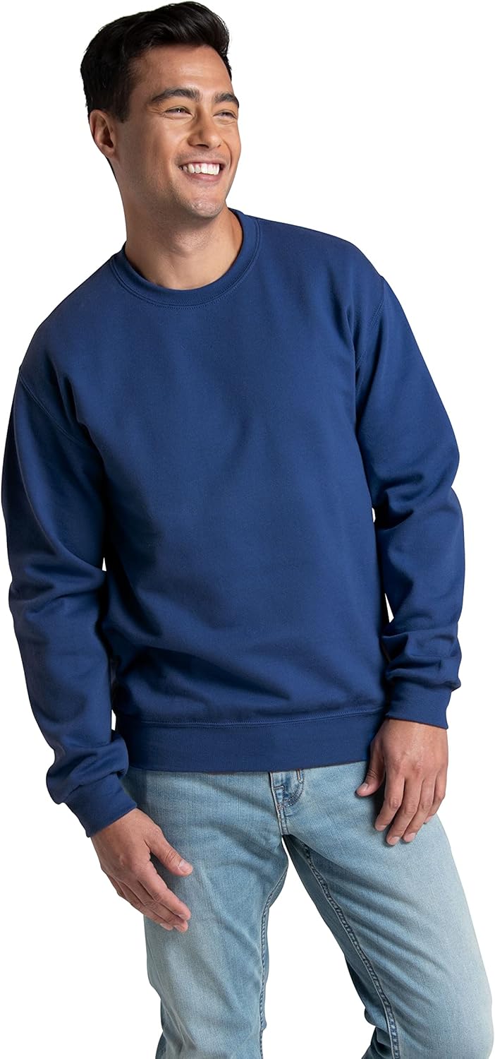 Fruit of the Loom Men'S Moisture Wicking Eversoft Fleece Sweatshirt