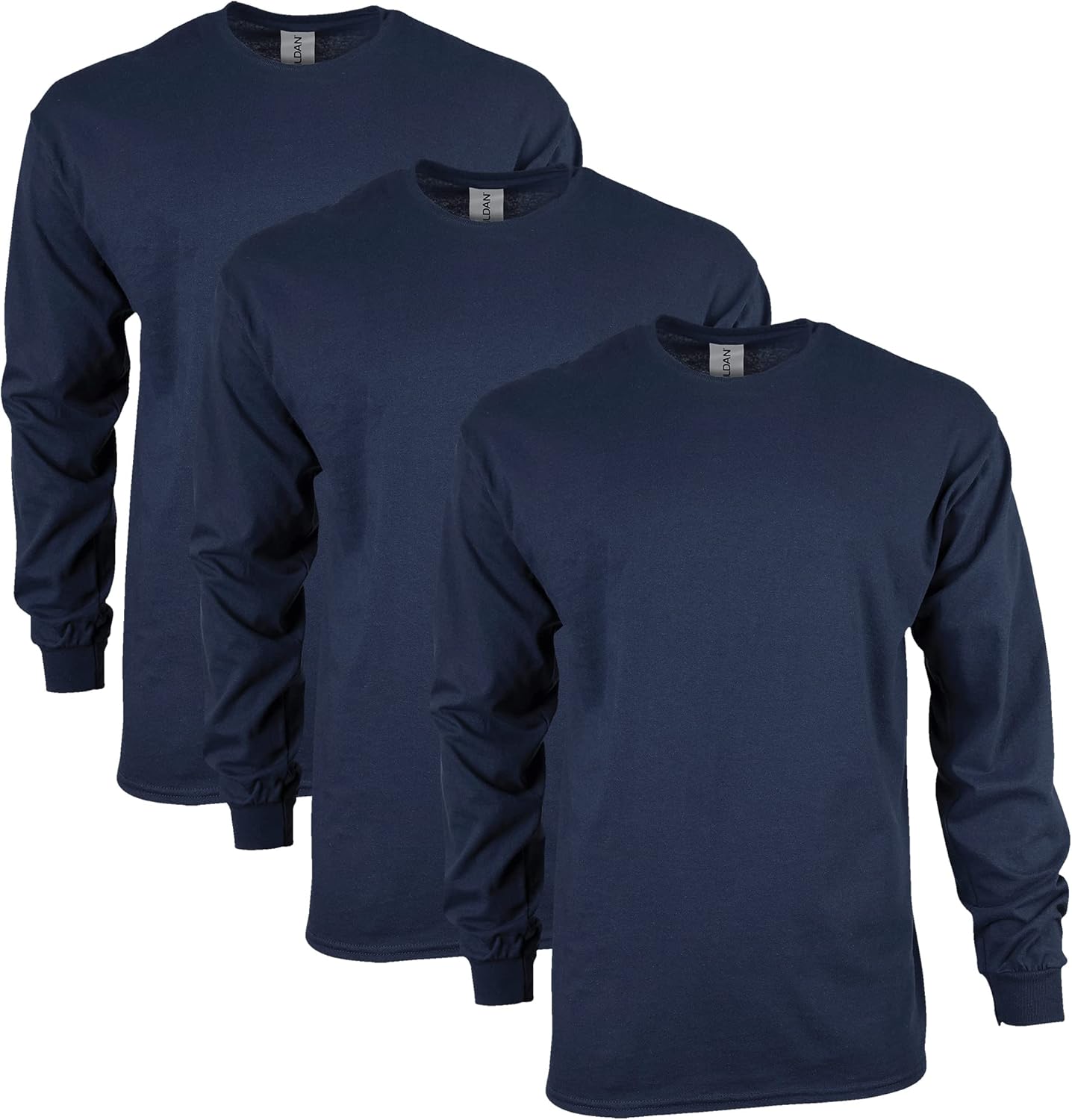 Gildan Adult Ultra Cotton Long Sleeve T-Shirt, Style G2400, Multipack