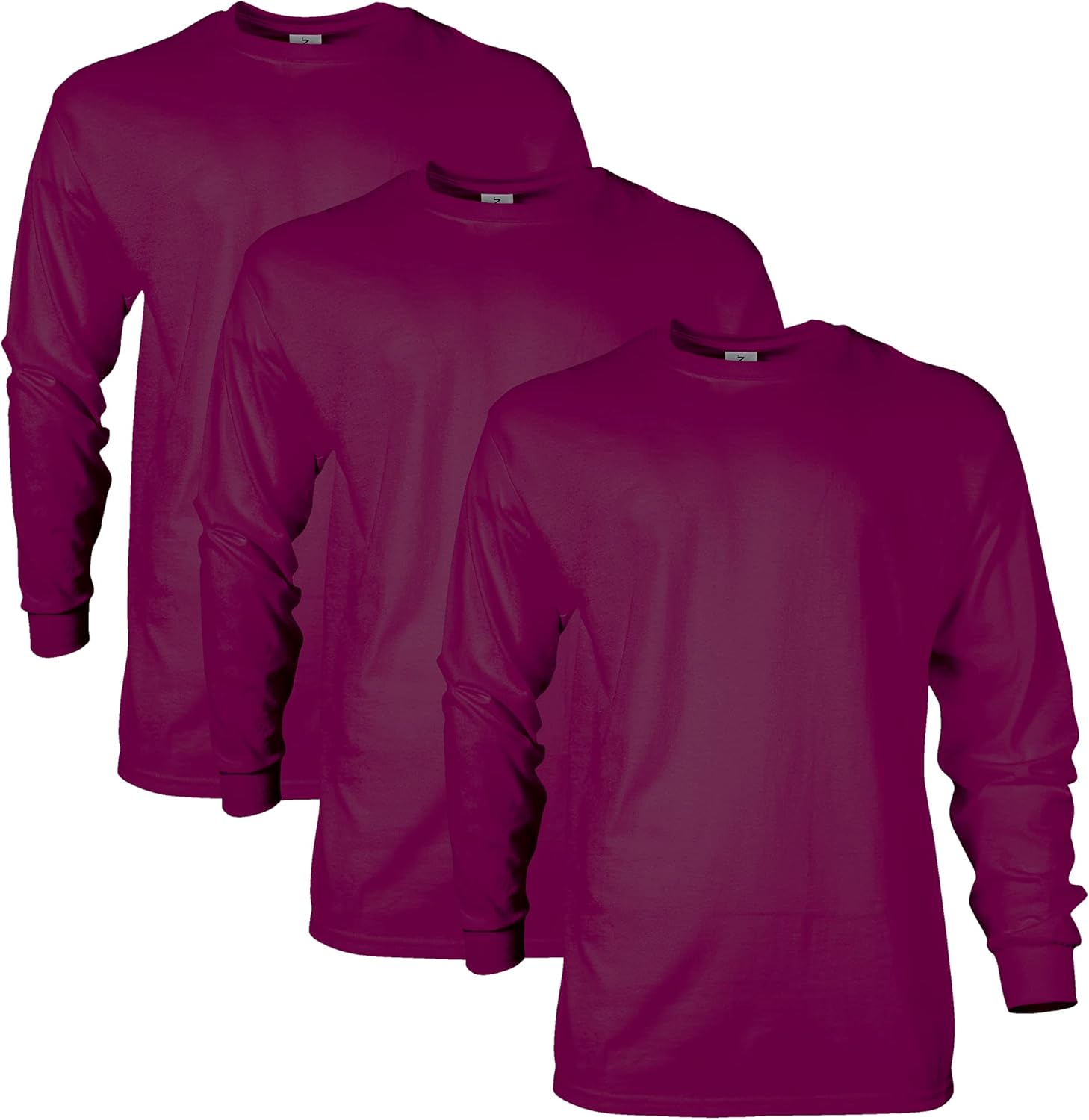 Gildan Adult Ultra Cotton Long Sleeve T-Shirt, Style G2400, Multipack