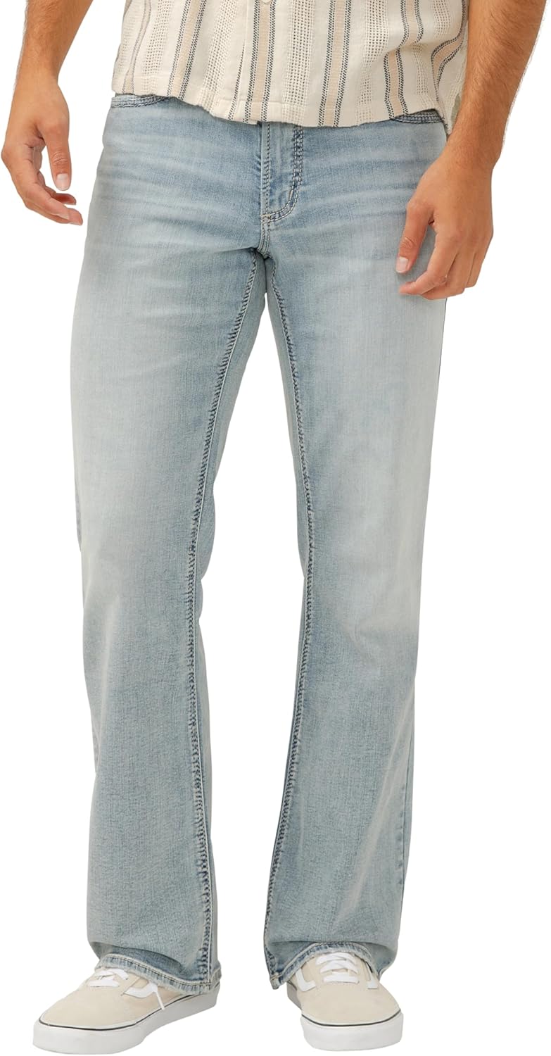 Silver Jeans Co. Men'S Zac Relaxed Fit Straight Leg Jeans