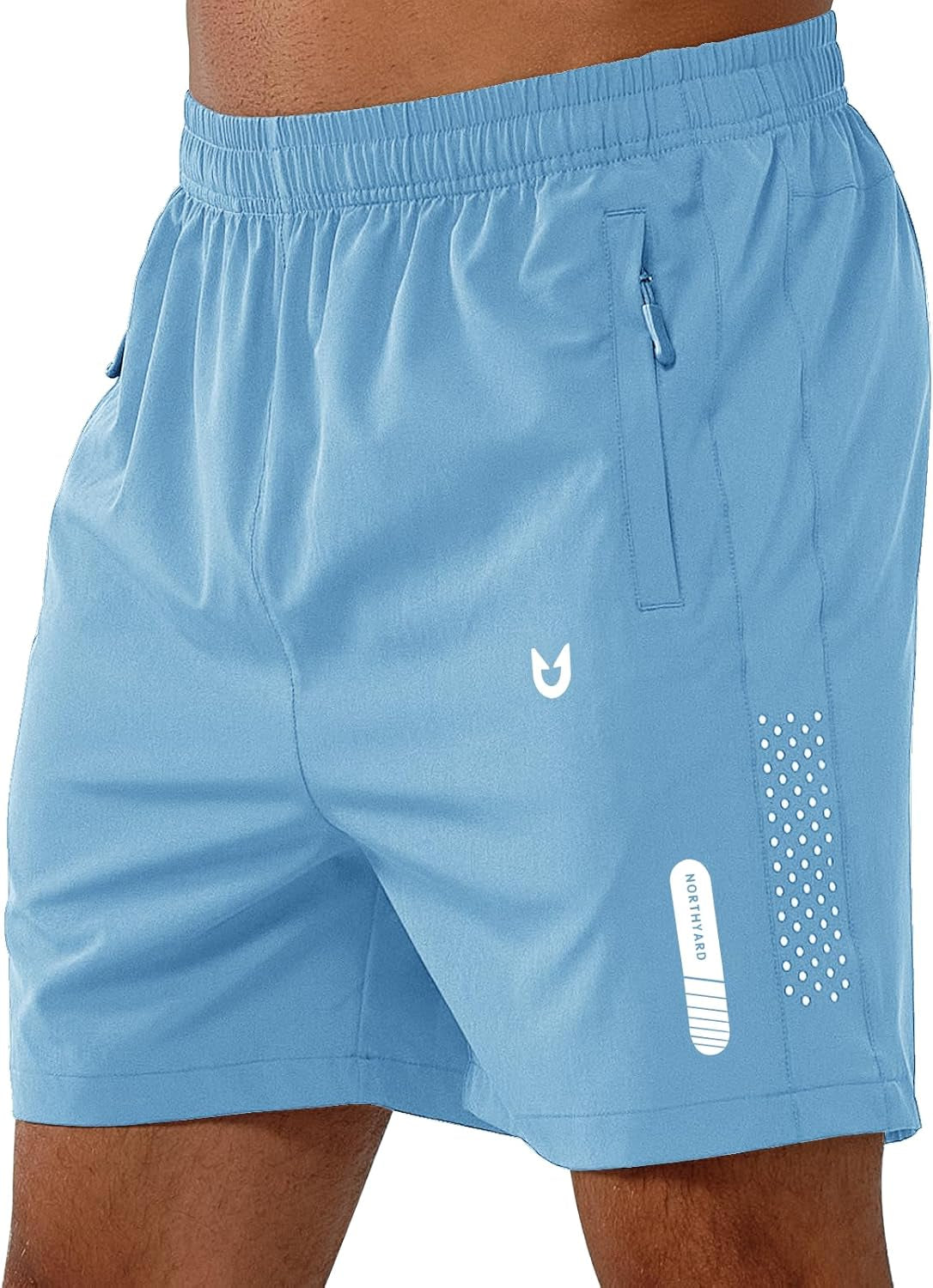 NORTHYARD Men'S Athletic Running Shorts Quick Dry Workout Shorts 7"/ 5"/ 9" Lightweight Sports Gym Basketball Tennis Hiking