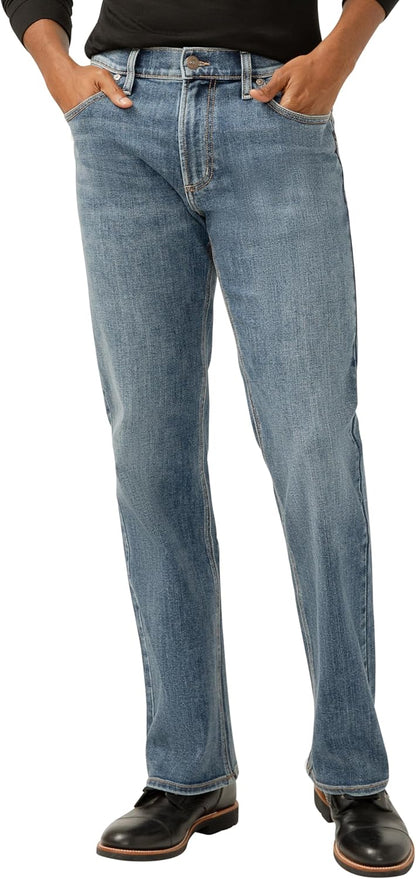 Silver Jeans Co. Men'S Zac Relaxed Fit Straight Leg Jeans
