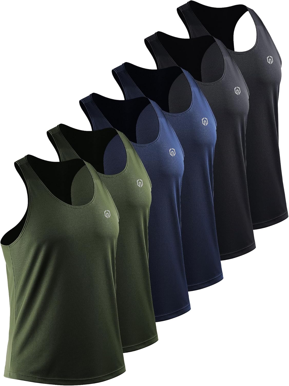 NELEUS Men'S Workout Running Tank Top Sleeveless Gym Athletic Shirts