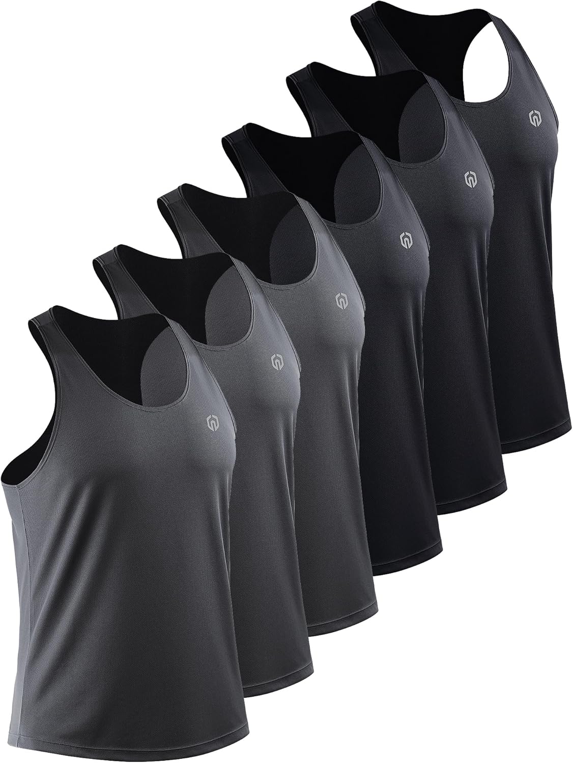 NELEUS Men'S Workout Running Tank Top Sleeveless Gym Athletic Shirts