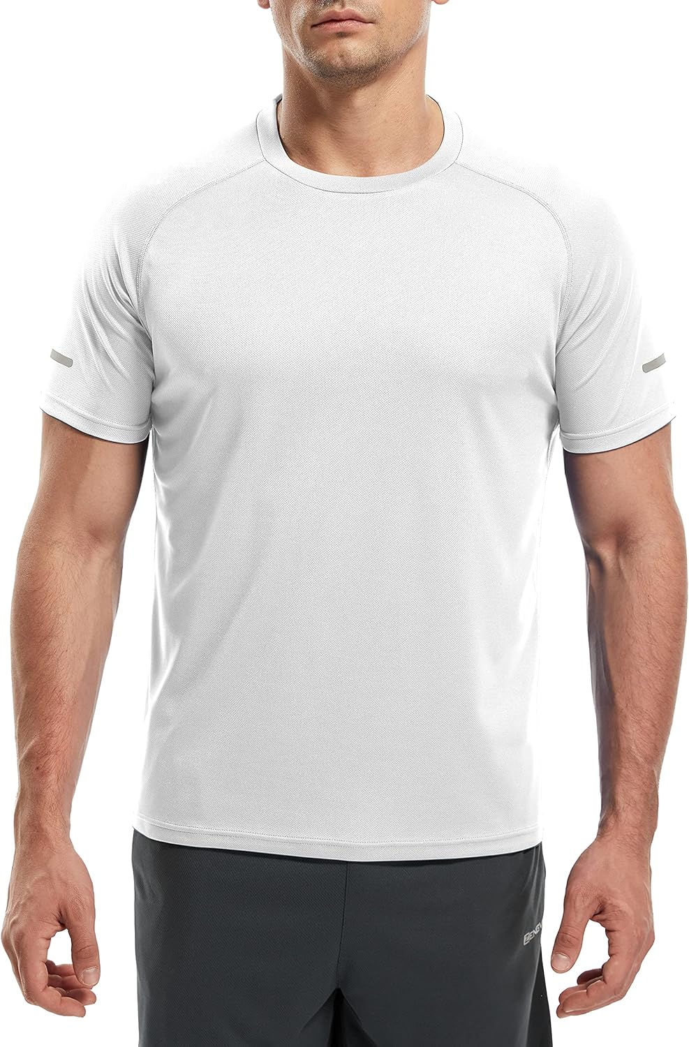 Frueo Men'S 1/3 Pack Workout Shirts Quick Dry Moisture Wicking Short Sleeve Mesh Athletic T-Shirts