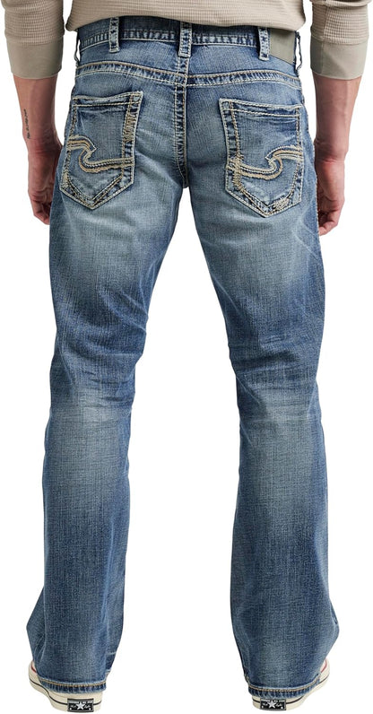 Silver Jeans Co. Men'S Zac Relaxed Fit Straight Leg Jeans