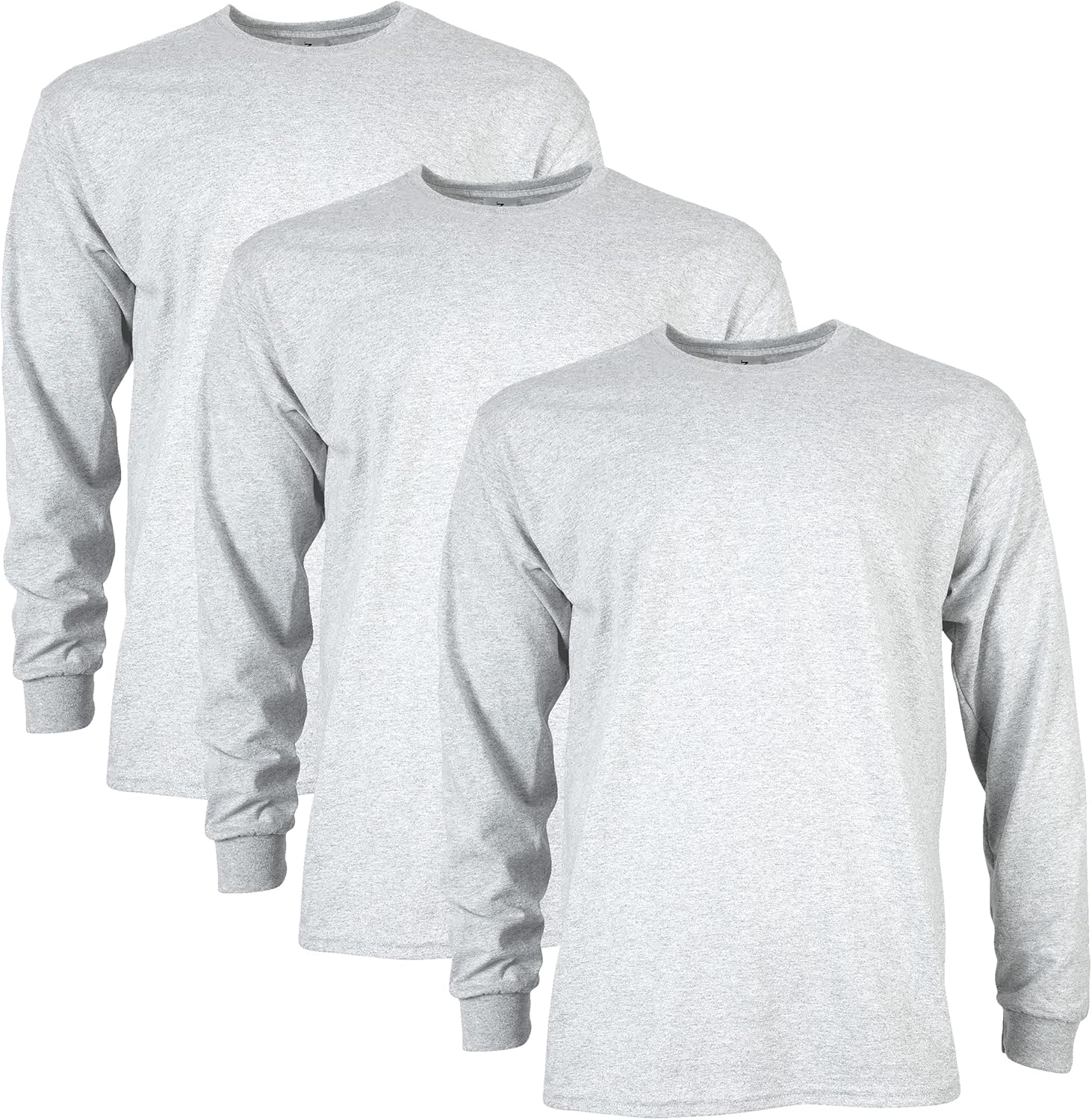Gildan Adult Ultra Cotton Long Sleeve T-Shirt, Style G2400, Multipack