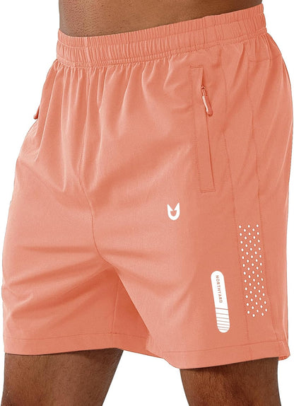 NORTHYARD Men'S Athletic Running Shorts Quick Dry Workout Shorts 7"/ 5"/ 9" Lightweight Sports Gym Basketball Tennis Hiking