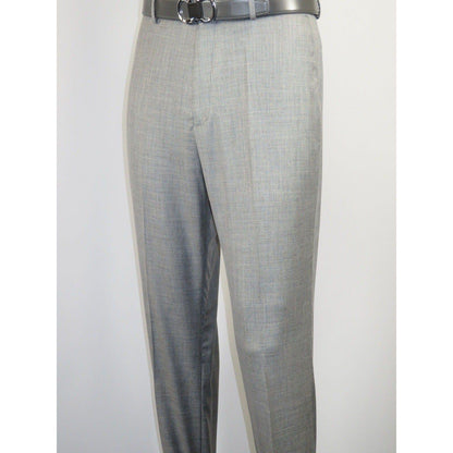 Mens Three Piece Suit Vested  Soft Fabric with Sheen M3090 Stone Gray 3Pc