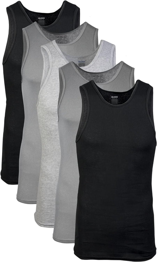 Gildan Men'S A-Shirt Tanks, Multipack, Style G1104
